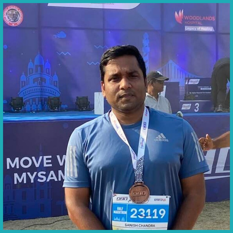 dr sanish chandra in marathon